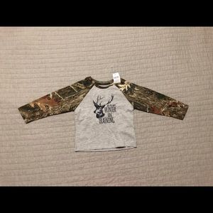 Shops Hunter-in-Training Raglan Long-Sleeve Shirt